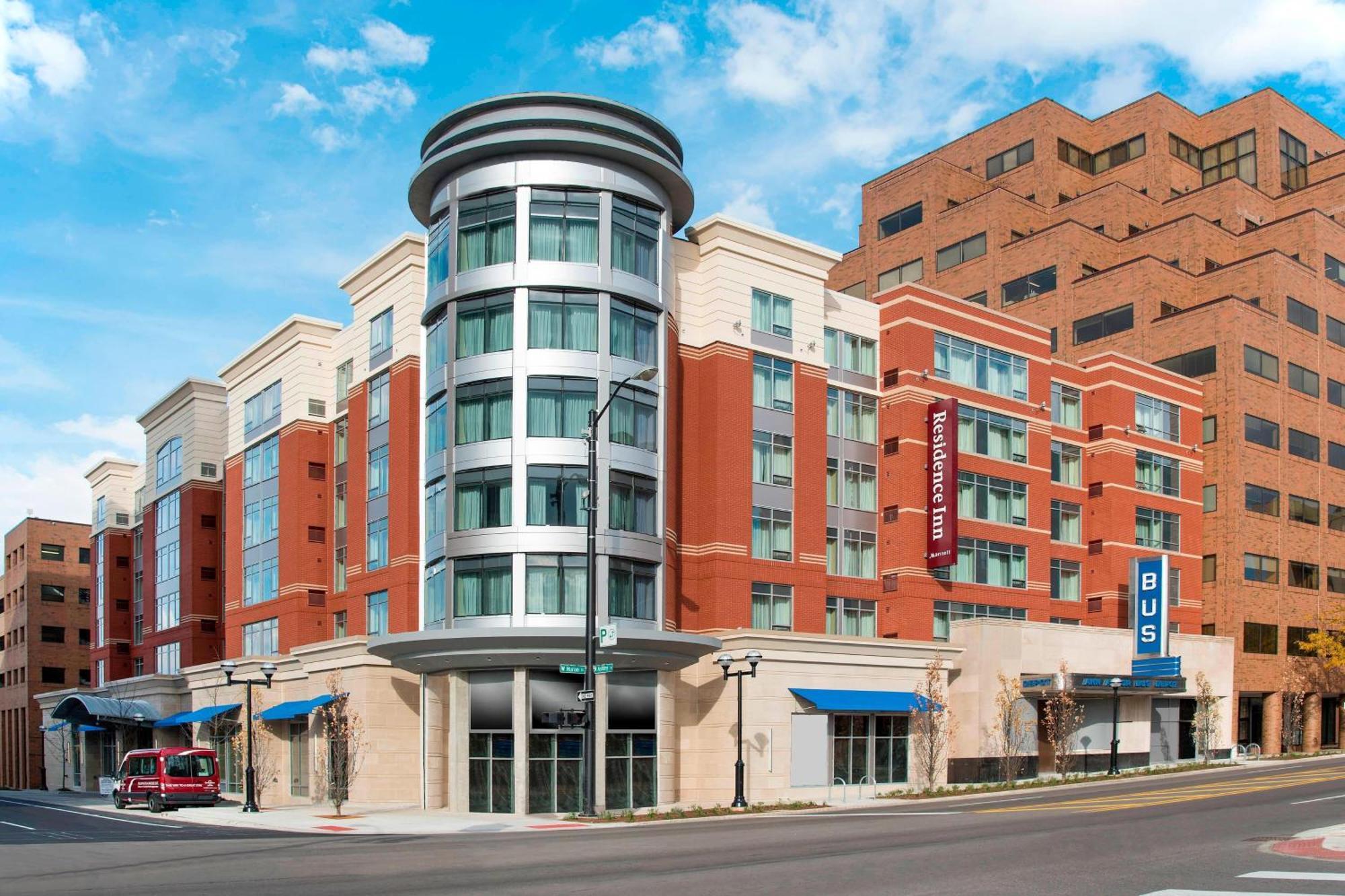Residence Inn By Marriott Ann Arbor Downtown Exterior foto